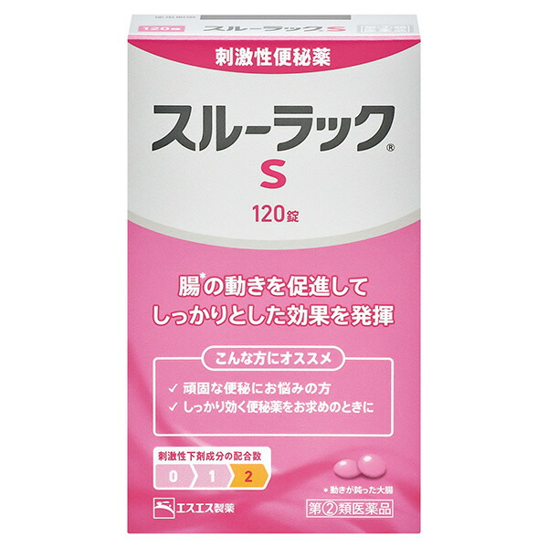 スルーラックS　120錠【指定第2類医薬品】