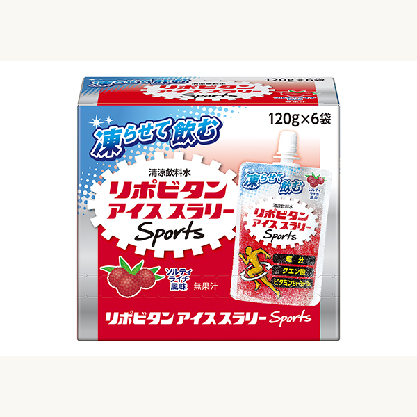 リポビタンアイススラリー ソルティライチ風味 120g×6袋