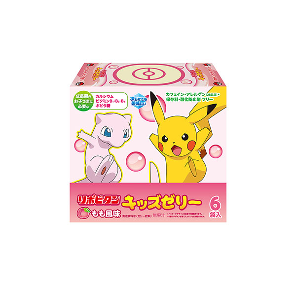 リポビタンキッズゼリー もも風味 125g×6個
