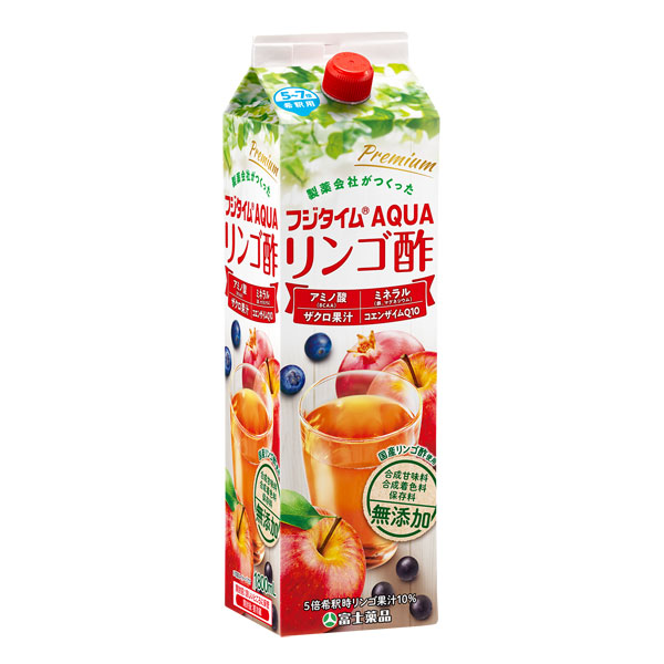富士薬品　リンゴ酢　4本セット 富士薬品 リンゴ酢 通販 フジタイムAQUA 2021 【公式オンライン