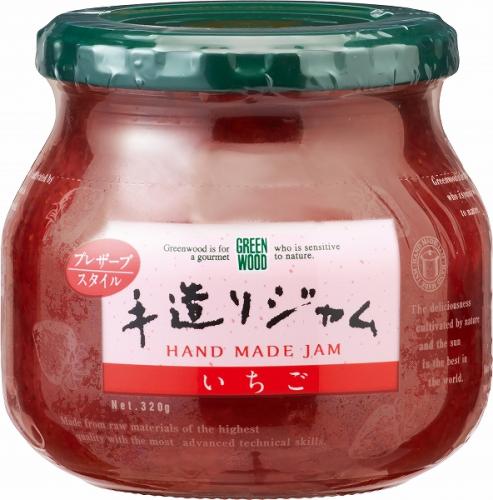 グリーンウッド 手造りジャムいちご 12個×1ケース 