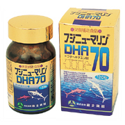 DHA EPA サプリメント 子供にも！<br>フジニューマリンDHA70 120粒入り (富士薬品)