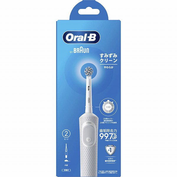 ブラウン オーラルB すみずみクリーン やわらか ホワイト