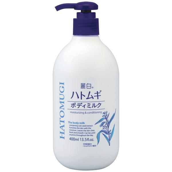 麗白 ハトムギ ボディミルク 400mL