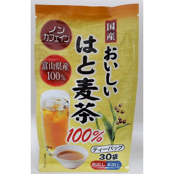 富山県産 おいしいはと麦茶100％ 30袋