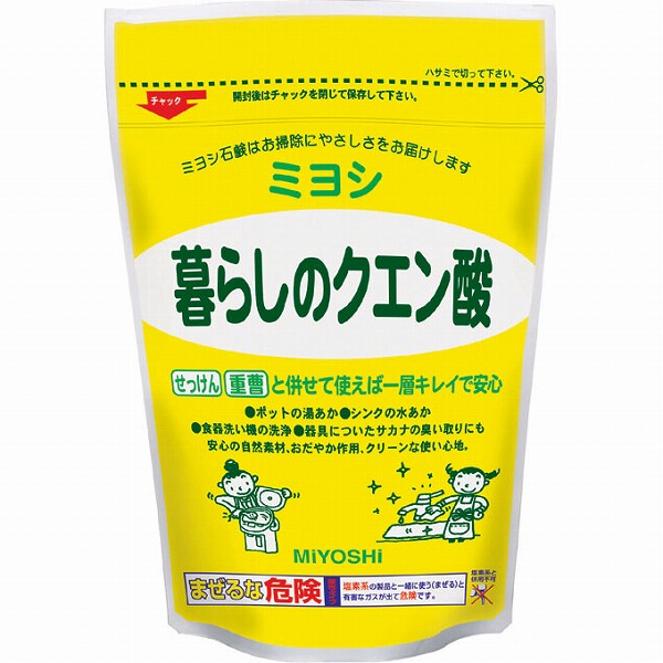 ミヨシ石鹸 暮らしのクエン酸 (330g)