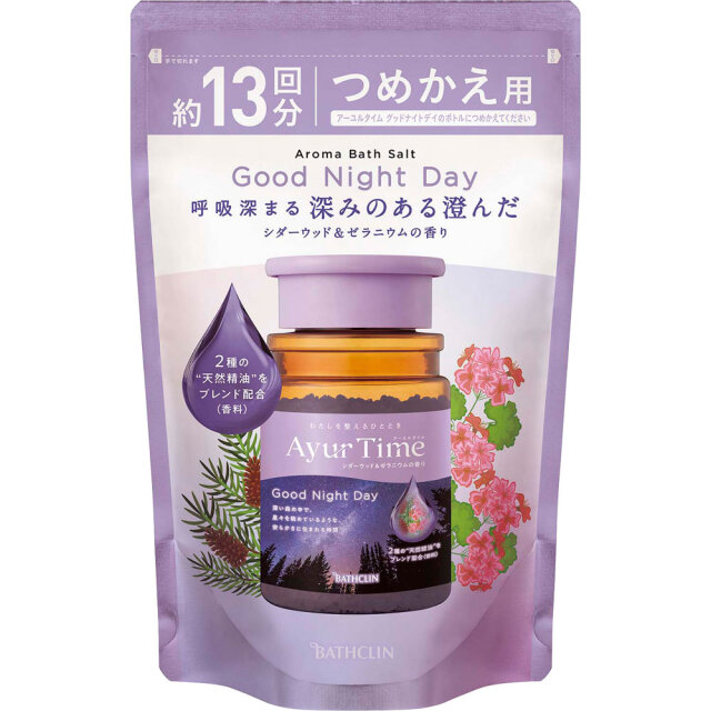 アーユルタイム グッドナイトデイ つめかえ用 520g