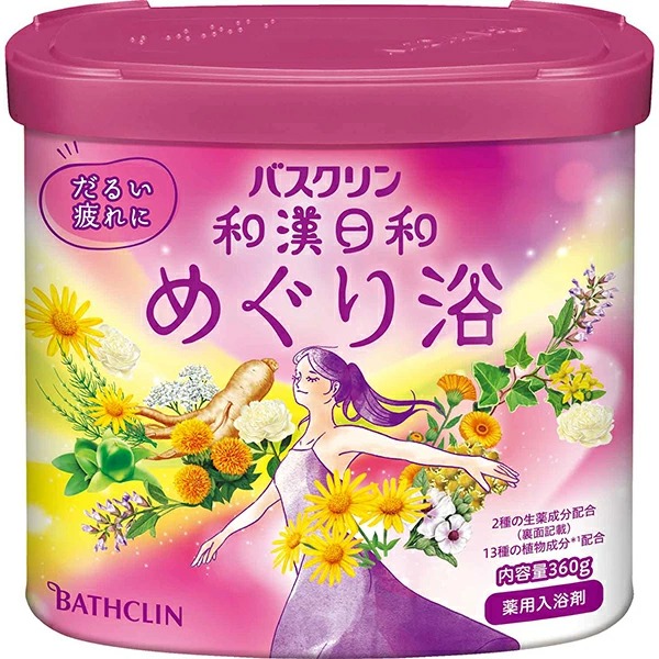 バスクリン 和漢日和めぐり浴 360g【医薬部外品】