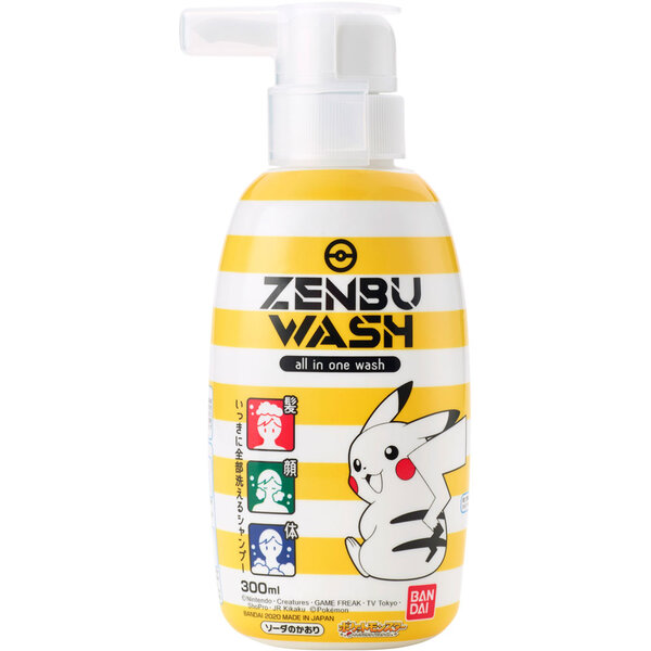 ＺＥＮＢＵ ＷＡＳＨ ポケットモンスター 300mL