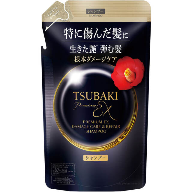 TSUBAKI プレミアムEX ダメージケア＆リペア＜シャンプー＞つめかえ用 300mL