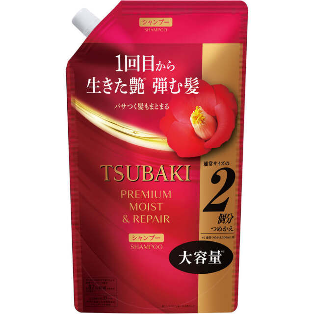 TSUBAKI プレミアム モイスト＆リペア＜シャンプー＞ つめかえ用 600mL