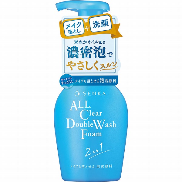 SENKA メイクも落とせる泡洗顔料 f 150mL