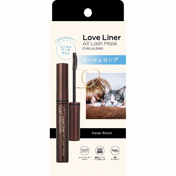 ラブ・ライナー オールラッシュ マスク カール&ロング＜マスカラ＞ ディープブラック 5.5g