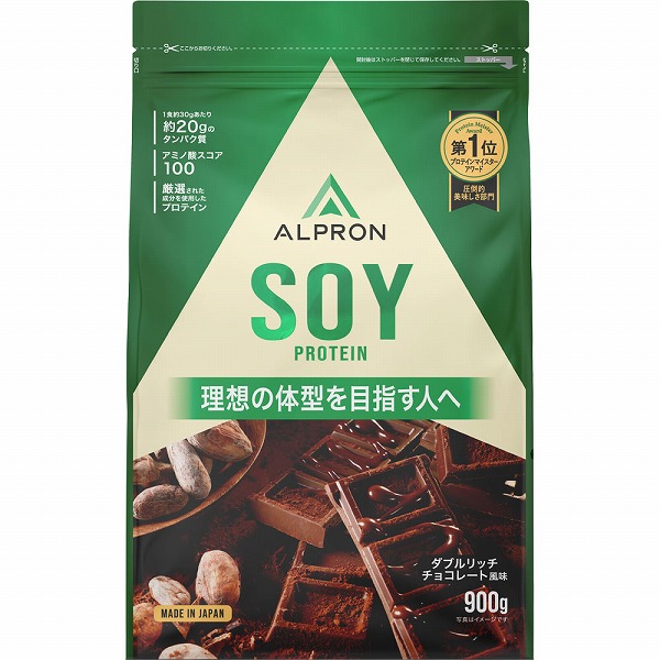 ＡＬＰＲＯＮ ソイプロテイン チョコレート風味(900g)