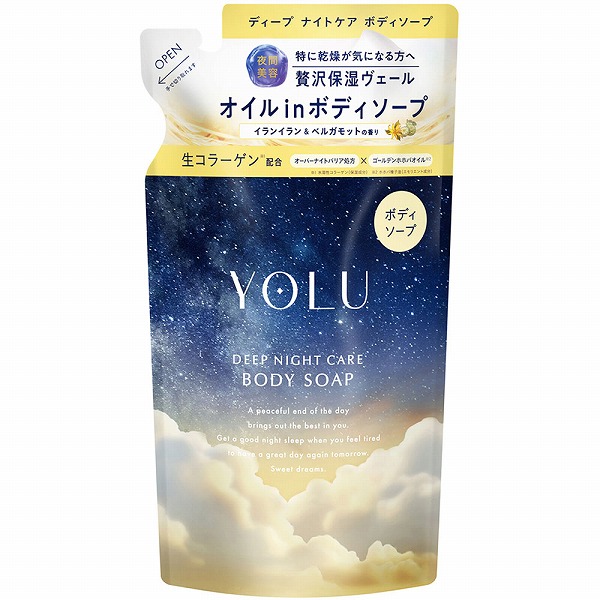 ヨル ディープナイトケアボディソープ（詰替） 400mL