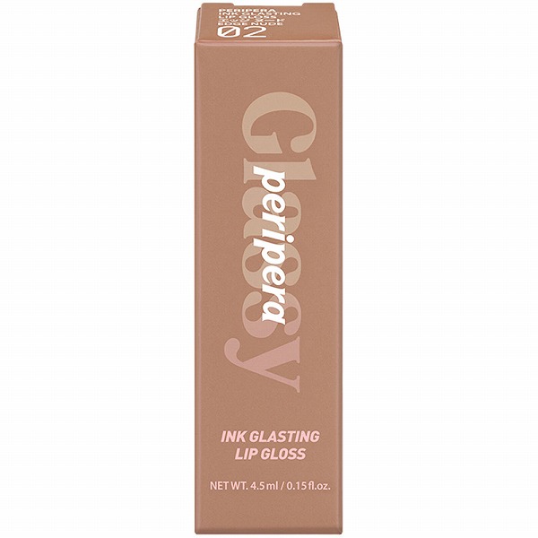 ペリペラ インク グラスティング リップ グロス 02 エッジ ヌード 4.5mL