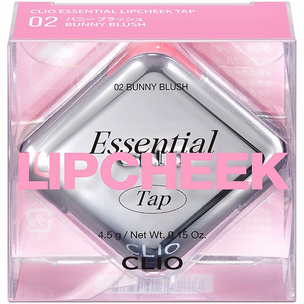 CLIO エッセンシャル リップチーク タップ 02 バニーブラッシュ 4.5g