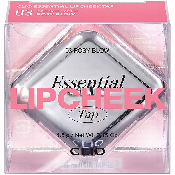CLIO エッセンシャル リップチーク タップ 03 ロージーブロー 4.5g