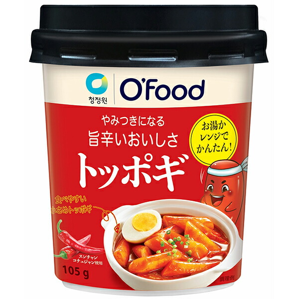 大象ジャパン トッポギ (カップ) 105g (5ケース 計60個入り)