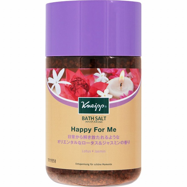 クナイプ バスソルト ハッピーフォーミー ロータス＆ジャスミンの香り(850g)