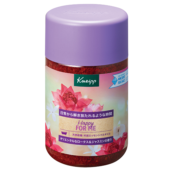 クナイプ バスソルト ハッピーフォーミー ロータス＆ジャスミンの香り(850g)