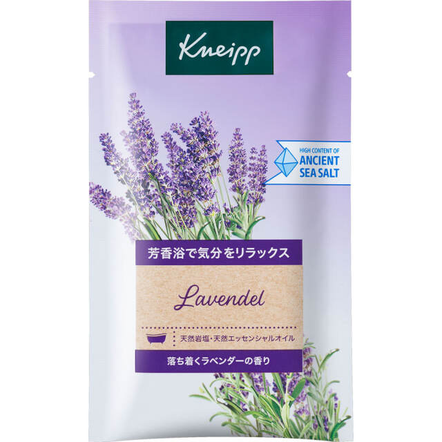 クナイプ バスソルト ラベンダーの香り 50g