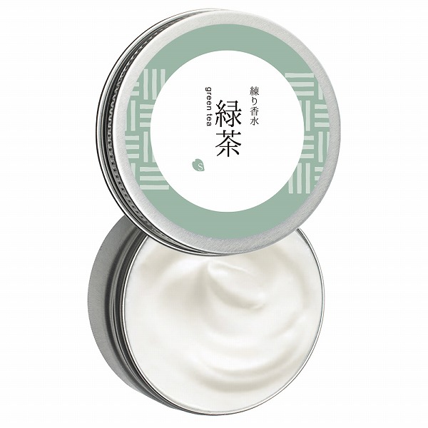 サクラ&ナチュラル練り香水緑茶 35g