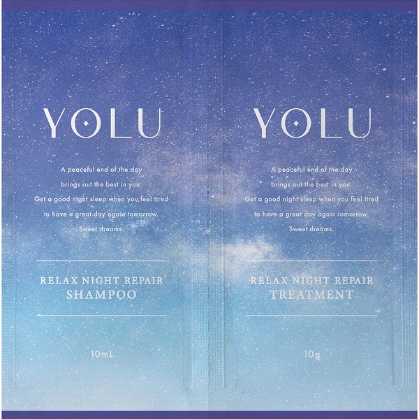 ヨル リラックスナイトリペア シャンプー＆トリートメント ２連サシェ(1セット)