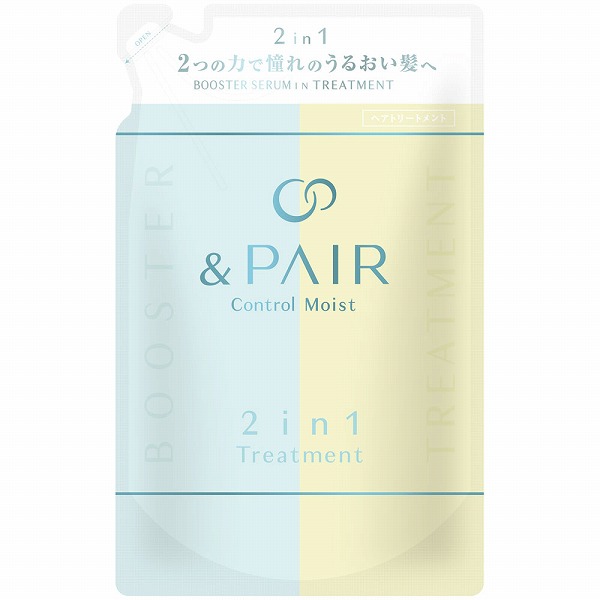 アンドペア コントロール モイスト ツーインワン ヘアトリートメント つめかえ 350g
