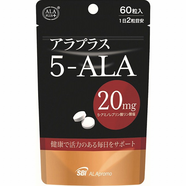 アラプラス 5-ALA20 18.06g (301mg×60粒)
