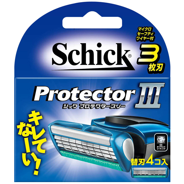 シック プロテクタースリーホルダー替刃（替刃4コ入り）