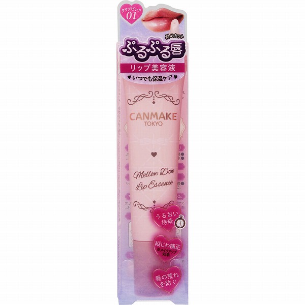 キャンメイク メロウデューリップエッセンス 01 クリアピンク
