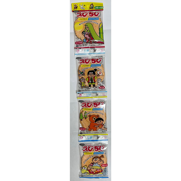 イケダヤ製菓　えびちび 3枚×4連×20個入り(1ケース)
