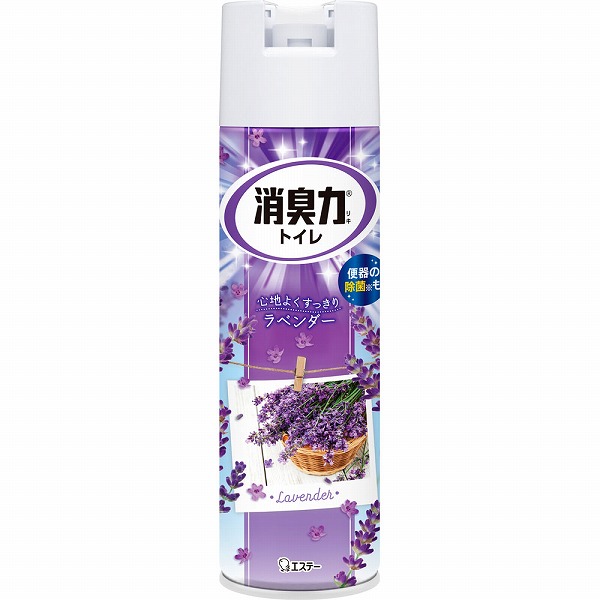 消臭力 トイレ用スプレー ラベンダー 365mL