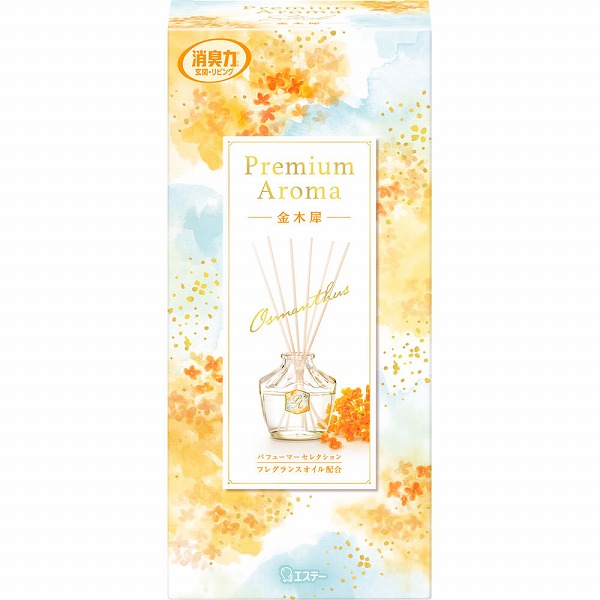 お部屋の消臭力 Premium Aroma Stick 本体 金木犀 65mL