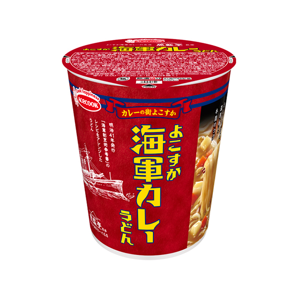 エースコック 魚藍亭監修 よこすか海軍カレーうどん 63g×12個 (1ケース)