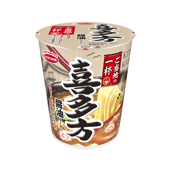 エースコック ご当地の一杯 喜多方 醤油ラーメン 60g×12個 (1ケース)