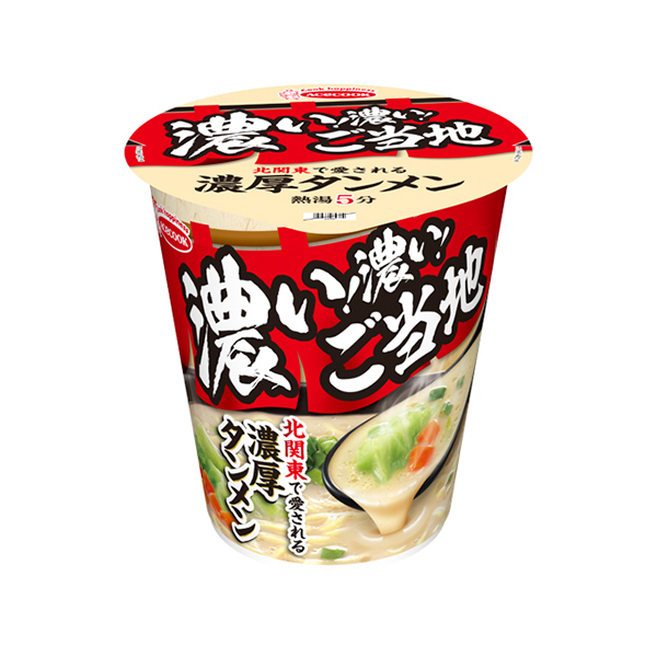 エースコック 濃い！濃い！ご当地 濃厚タンメン 93g×12個 (1ケース)