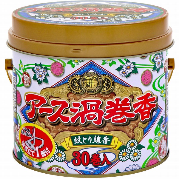 アース渦巻香 缶入 30巻【防除用医薬部外品】