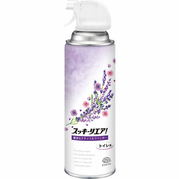 スッキーリエア! トイレ用 優美なナチュラルラベンダー 350mL