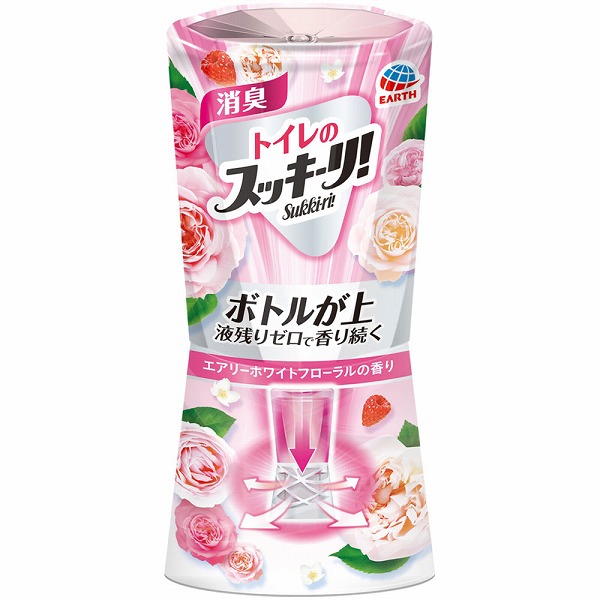 トイレのスッキーリ！Ｓｕｋｋｉ－ｒｉ！ エアリーホワイトフローラルの香り 400mL