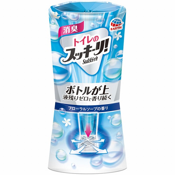 トイレのスッキーリ！ Ｓｕｋｋｉ－ｒｉ！ フローラルソープの香り 400mL