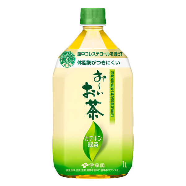 お〜いお茶カテキン緑茶 1000ml×12本 (1ケース)【特定保健用食品】
