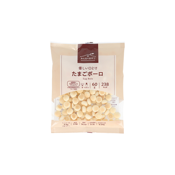 モントワール　みんなのおやつたまごボーロ 60g×16袋 (1ケース)