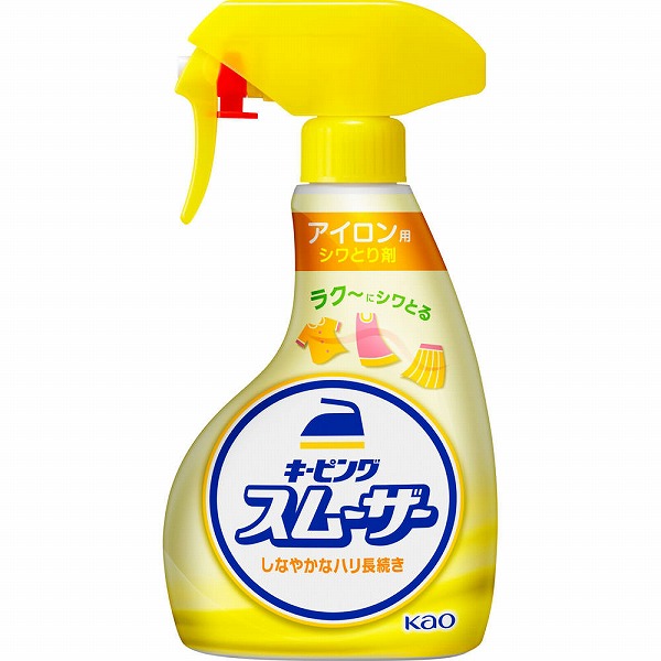 キーピングスムーザー アイロン用シワとり剤 本体 400ml　花王