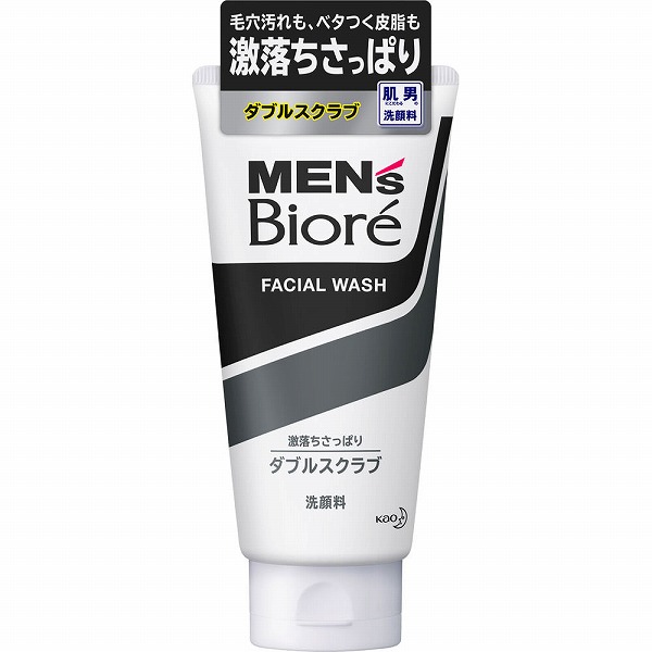 花王 メンズビオレ 洗顔料 ダブルスクラブ 130g