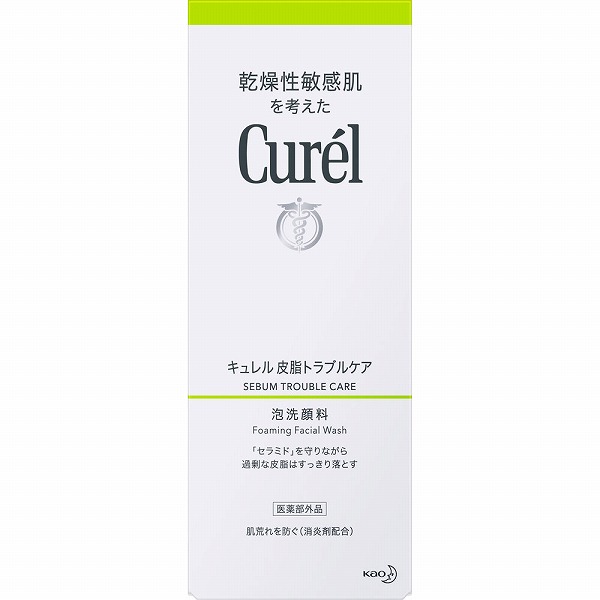 【医薬部外品】キュレル 皮脂トラブルケア 泡洗顔料 150mL　　花王