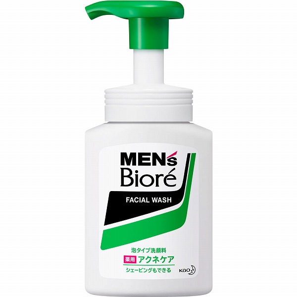 【医薬部外品】メンズビオレ 泡タイプ薬用アクネケア洗顔 本体 150mL　花王