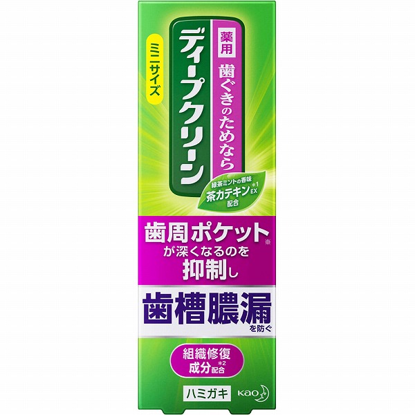 【医薬部外品】ディープクリーン 薬用ハミガキ 60g　花王