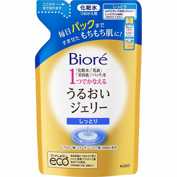ビオレ うるおいジェリー しっとり つめかえ用 160ml　花王